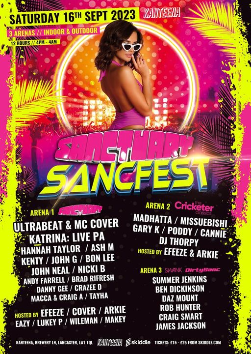 SancFest Kanteena Lancaster Sanctuary Festival